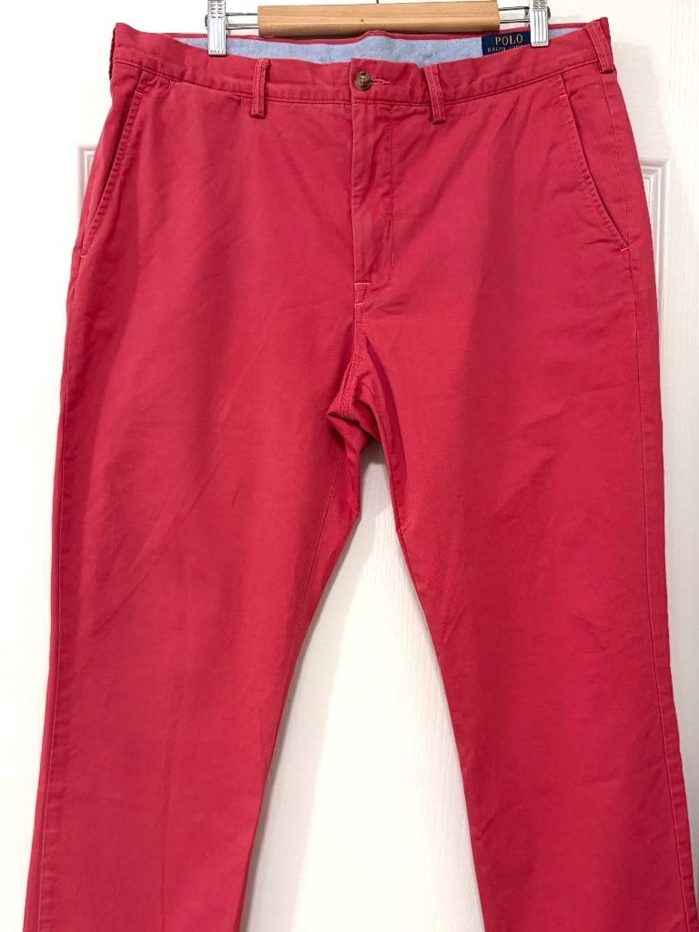 Polo Ralph Lauren Men's Stretch Straight Fit Chino Pants Red Size 36x30